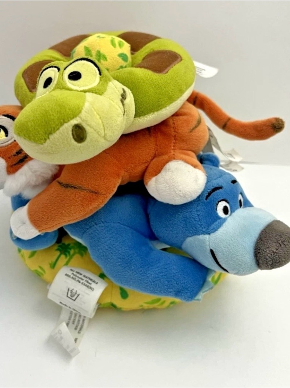 Disney Baby Jungle Book Plush Stacking Rings Disney Store Learn Stuffed Toy Rare